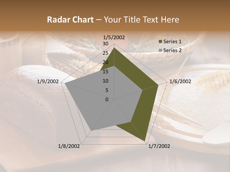 Black Wooden Piece PowerPoint Template