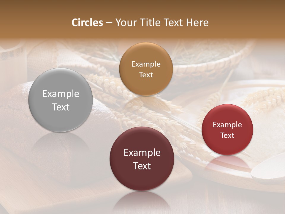 Black Wooden Piece PowerPoint Template