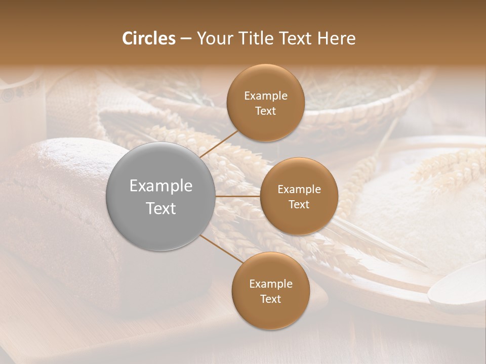 Black Wooden Piece PowerPoint Template