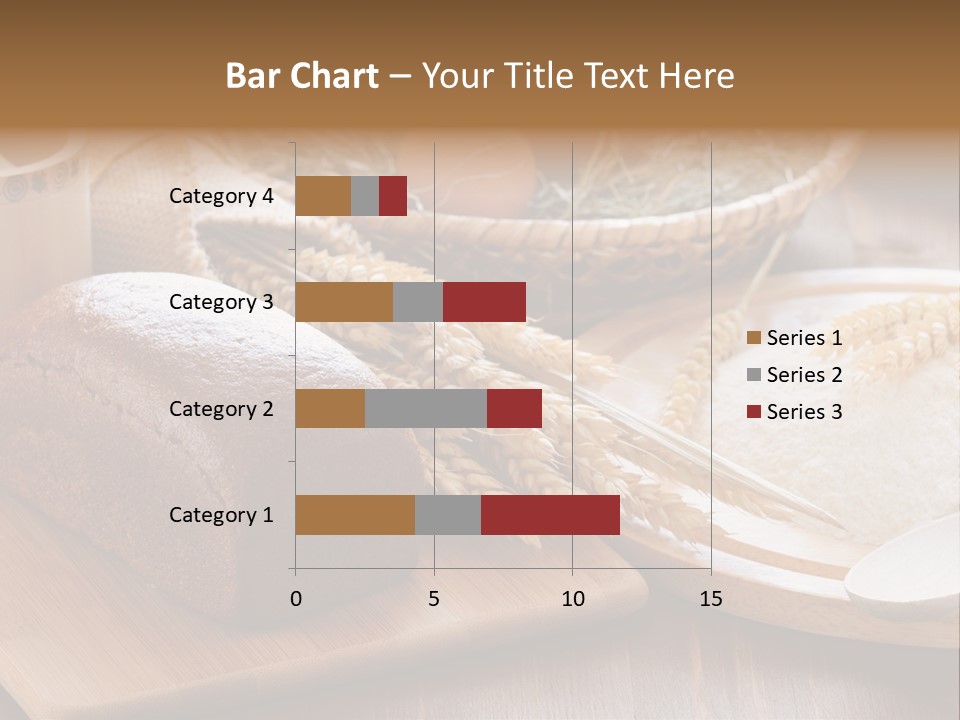 Black Wooden Piece PowerPoint Template