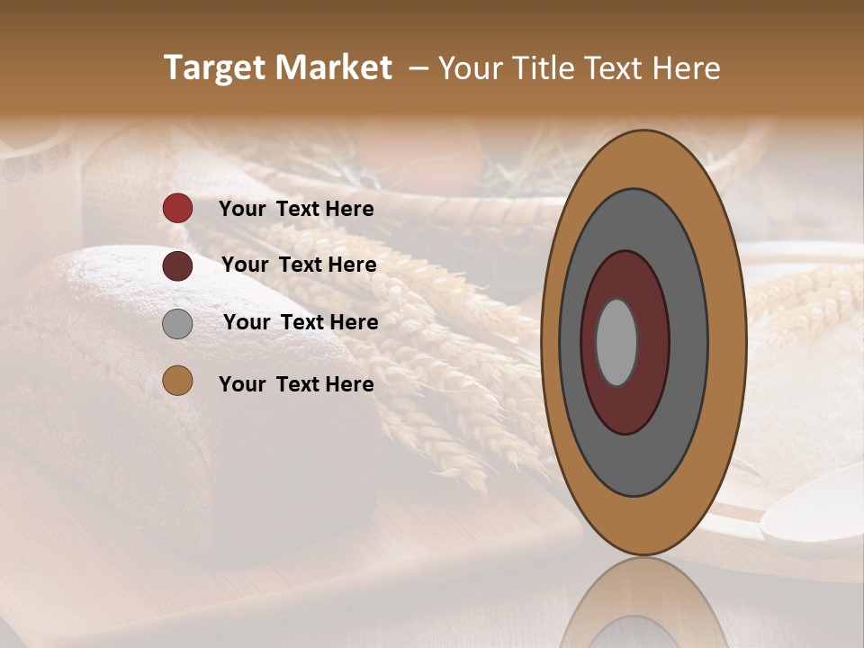 Black Wooden Piece PowerPoint Template