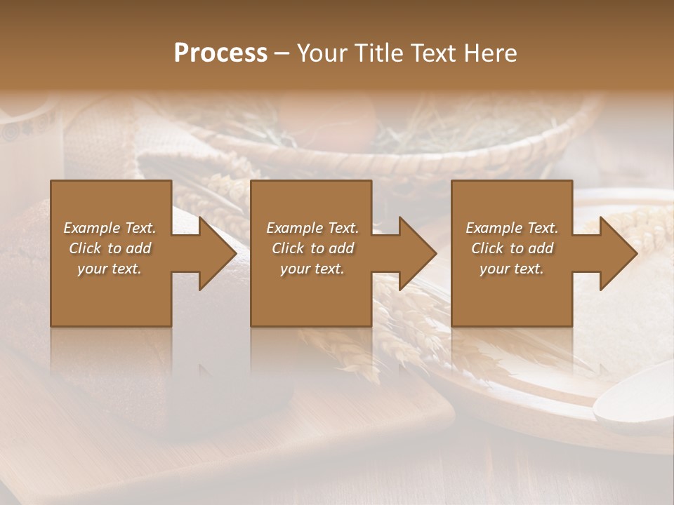 Black Wooden Piece PowerPoint Template