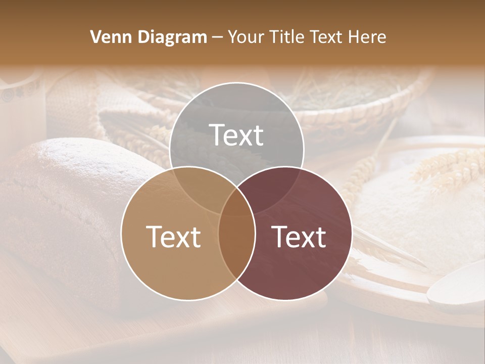 Black Wooden Piece PowerPoint Template