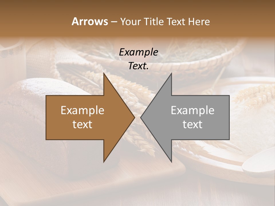 Black Wooden Piece PowerPoint Template