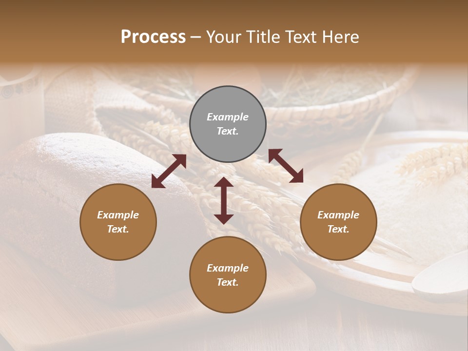 Black Wooden Piece PowerPoint Template