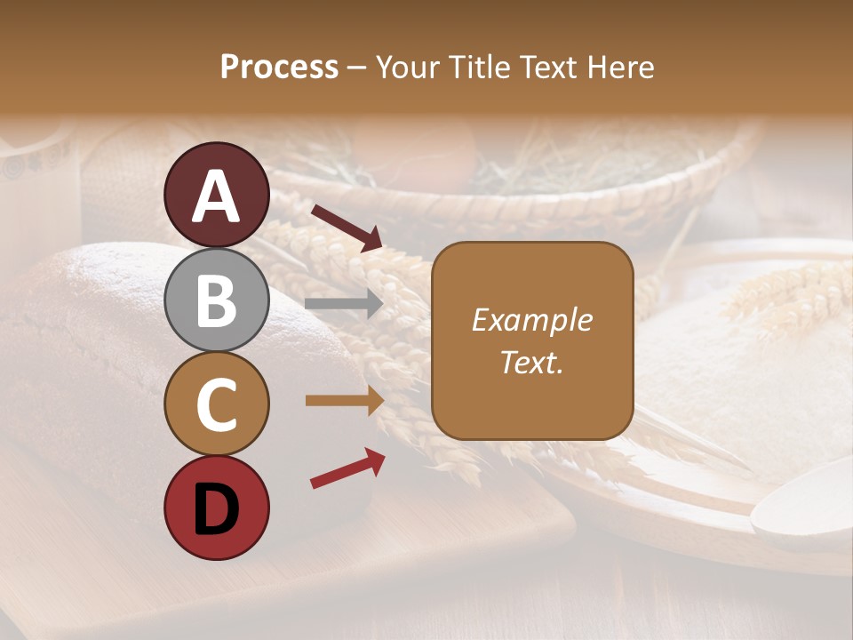 Black Wooden Piece PowerPoint Template