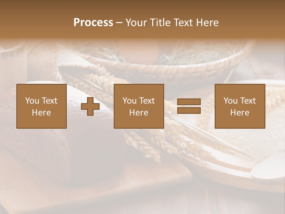 Black Wooden Piece PowerPoint Template