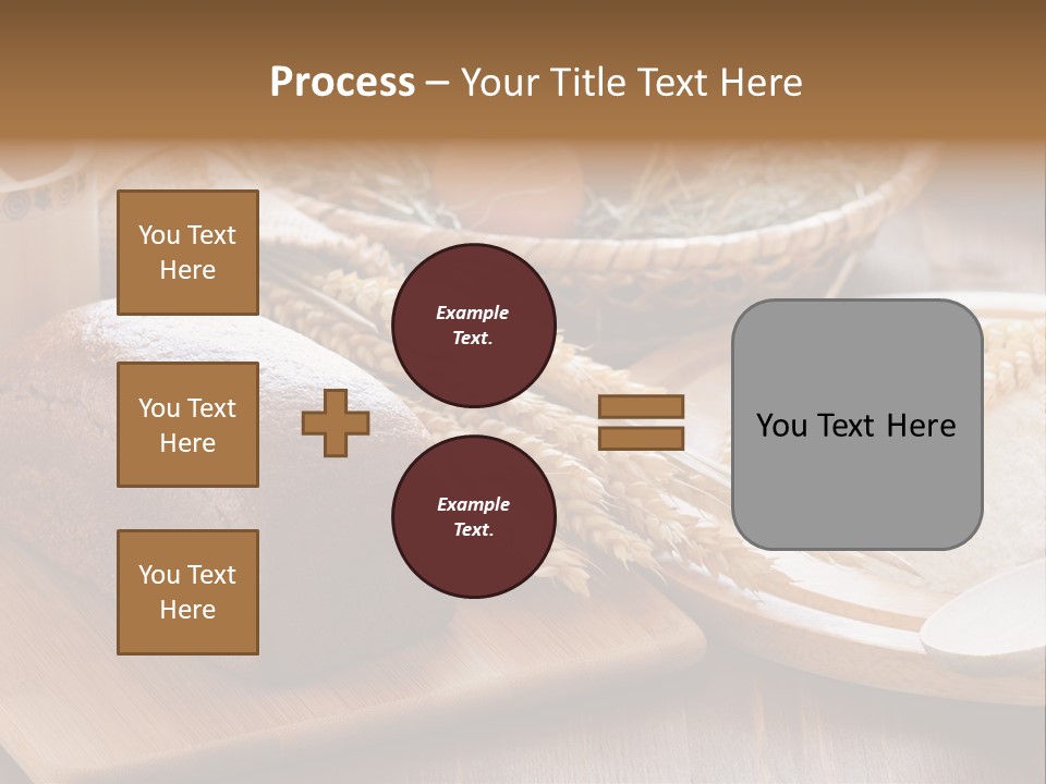 Black Wooden Piece PowerPoint Template
