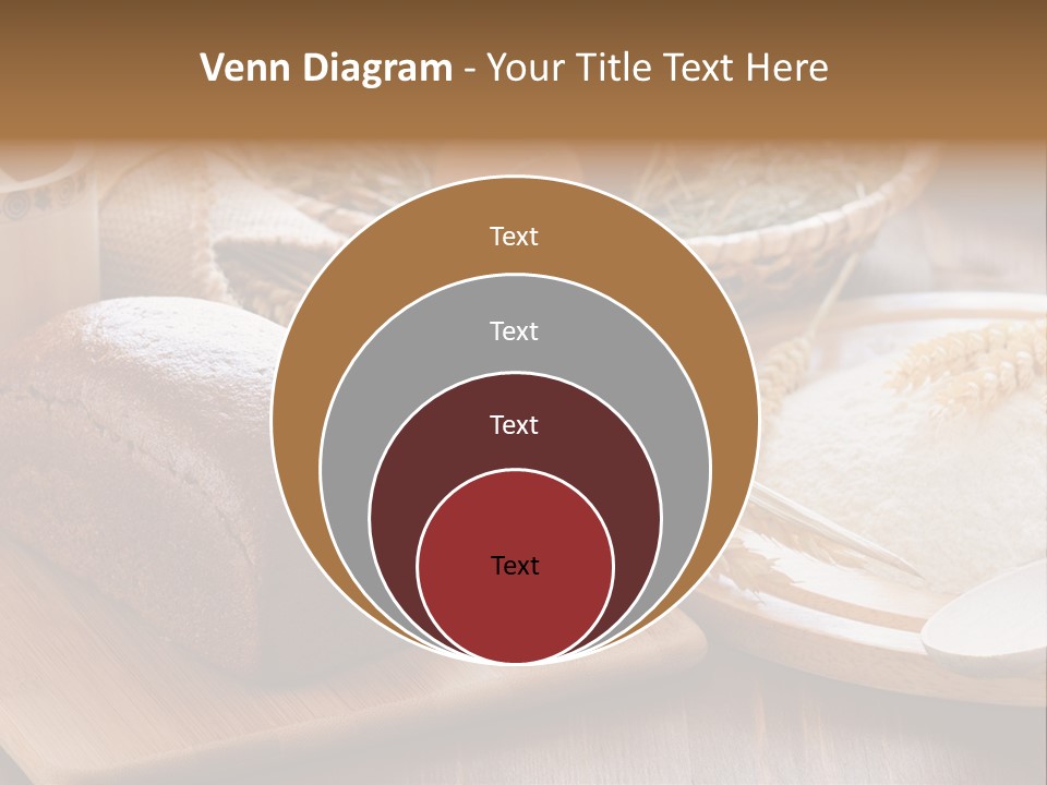 Black Wooden Piece PowerPoint Template