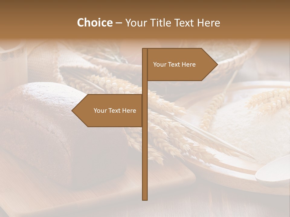 Black Wooden Piece PowerPoint Template