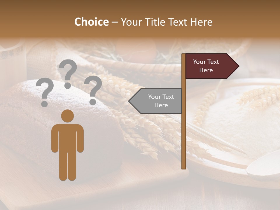 Black Wooden Piece PowerPoint Template