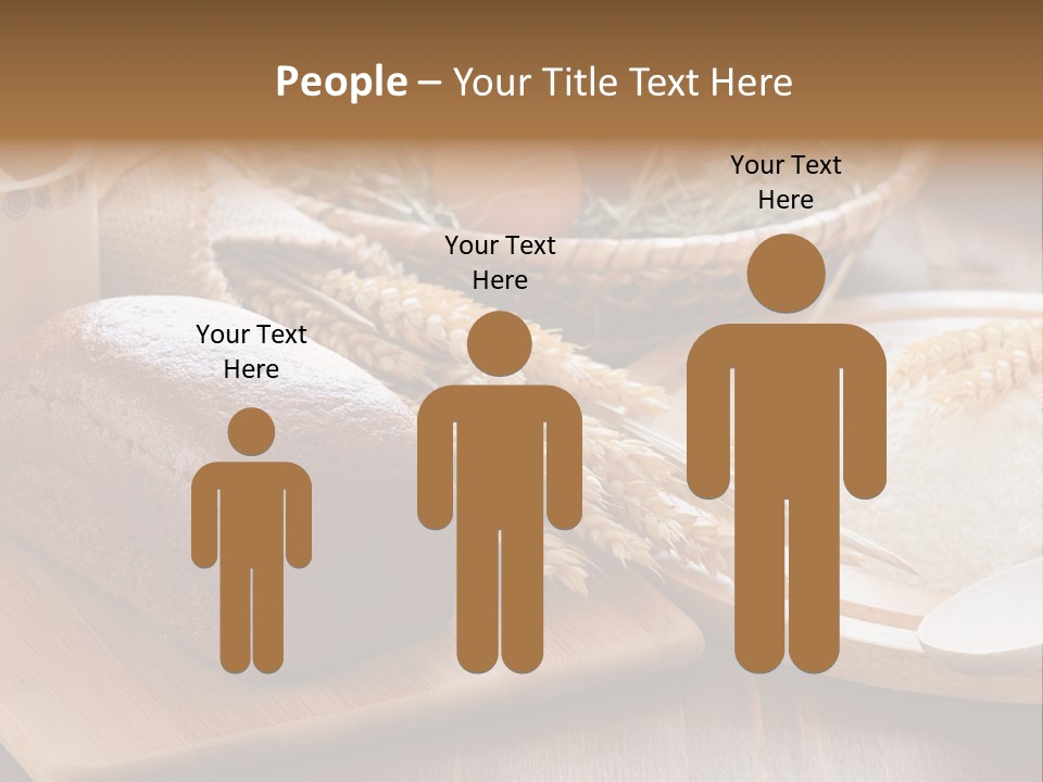 Black Wooden Piece PowerPoint Template