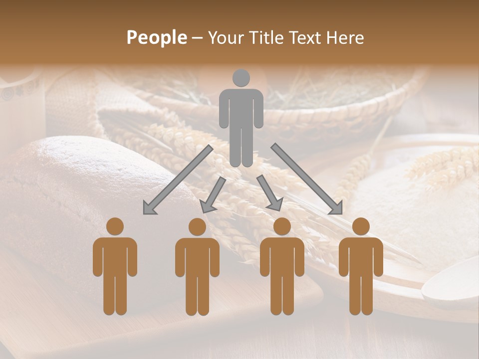 Black Wooden Piece PowerPoint Template