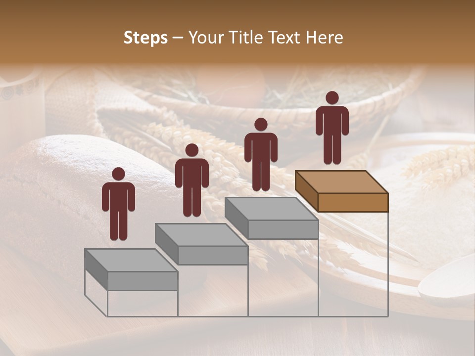 Black Wooden Piece PowerPoint Template