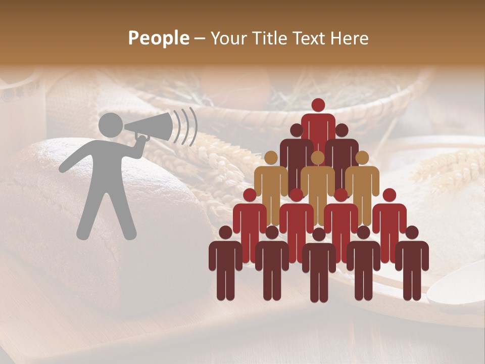 Black Wooden Piece PowerPoint Template