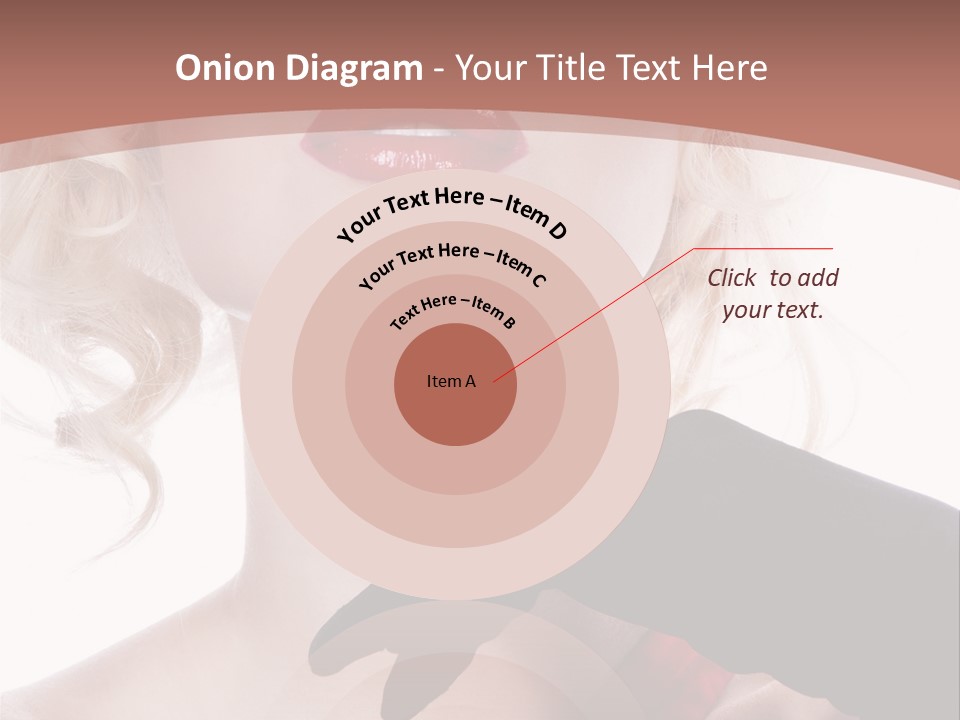 Studio Photo Of Young Pretty Model Sensuality Cute Girl PowerPoint Template