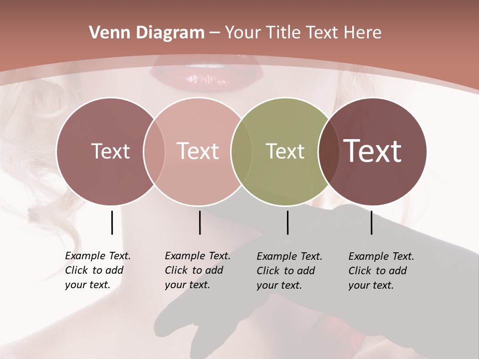 Studio Photo Of Young Pretty Model Sensuality Cute Girl PowerPoint Template