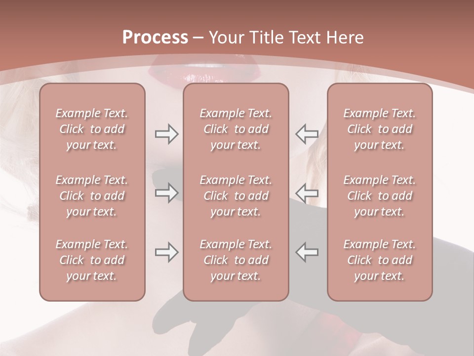 Studio Photo Of Young Pretty Model Sensuality Cute Girl PowerPoint Template