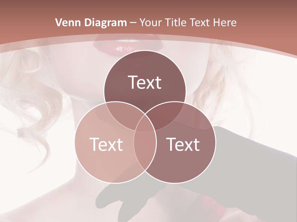 Studio Photo Of Young Pretty Model Sensuality Cute Girl PowerPoint Template