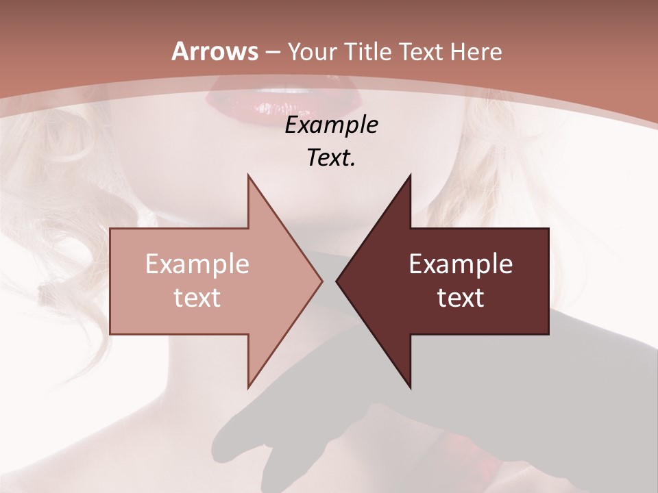 Studio Photo Of Young Pretty Model Sensuality Cute Girl PowerPoint Template