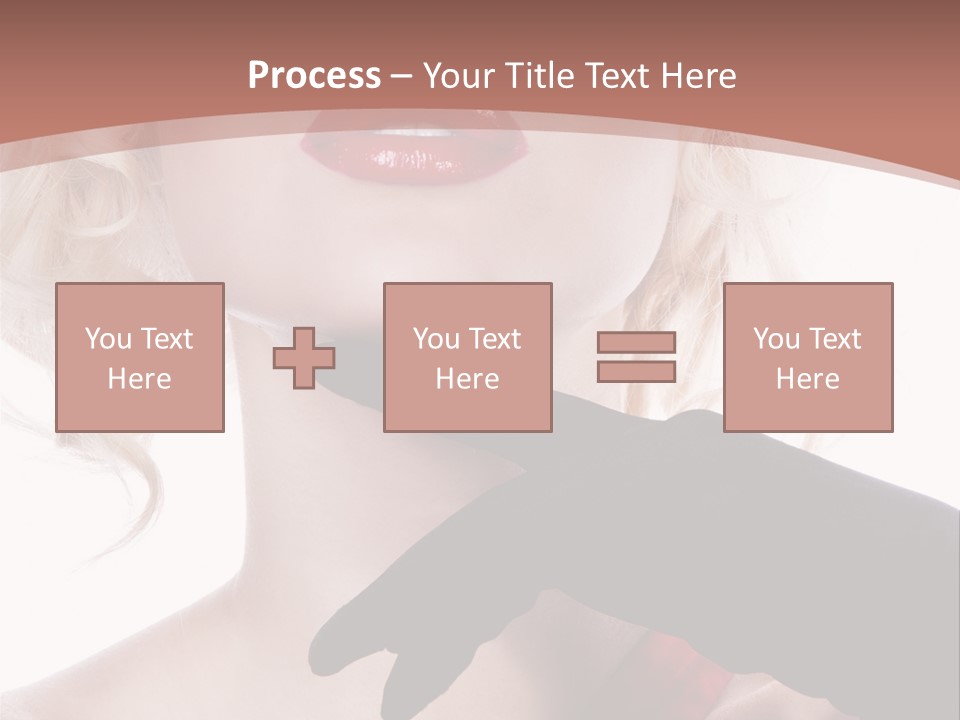 Studio Photo Of Young Pretty Model Sensuality Cute Girl PowerPoint Template