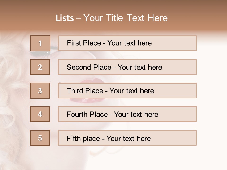 Adult Style Isolated PowerPoint Template