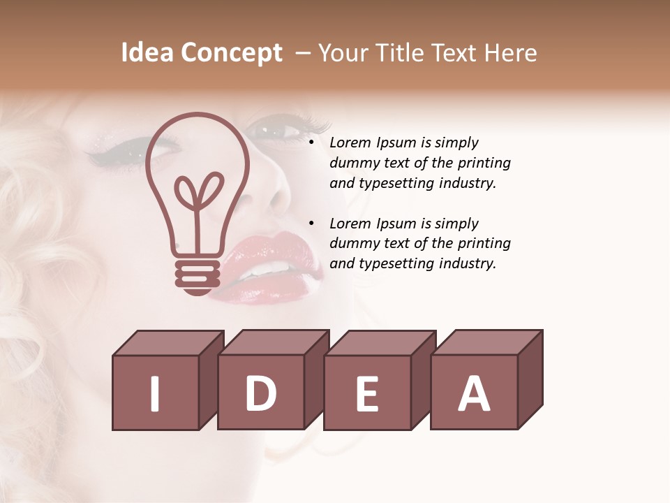 Adult Style Isolated PowerPoint Template