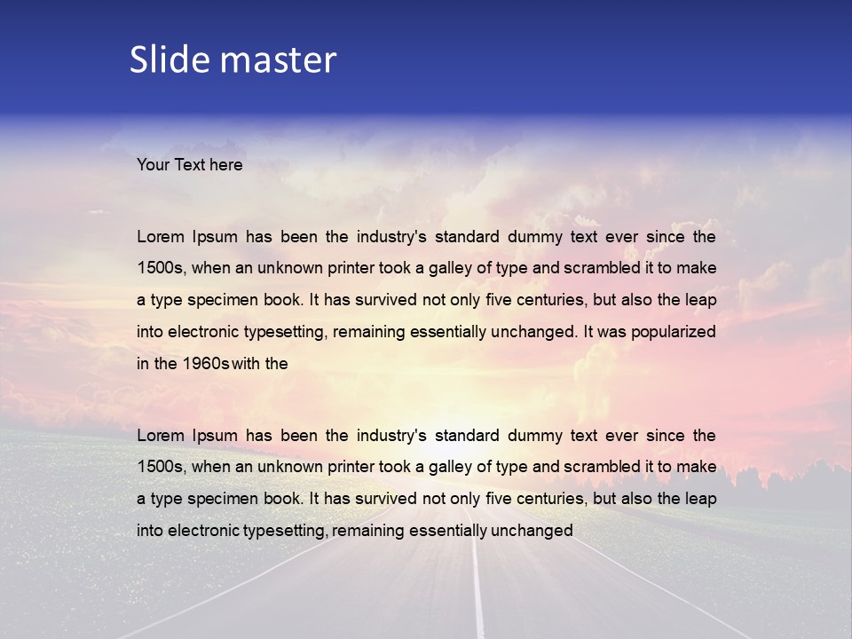 Sun Fast Day PowerPoint Template