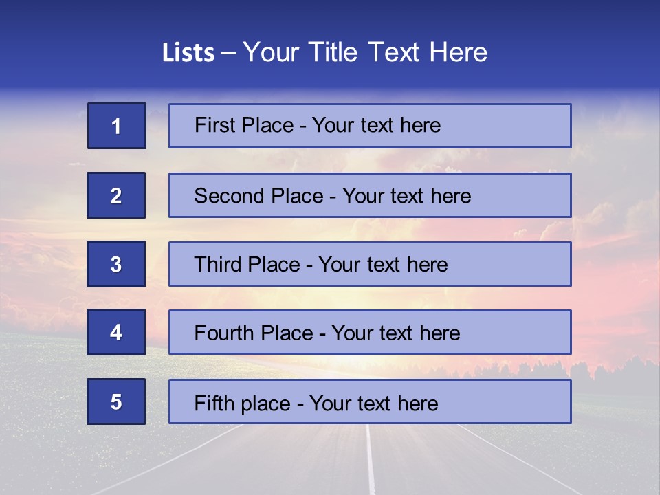 Sun Fast Day PowerPoint Template
