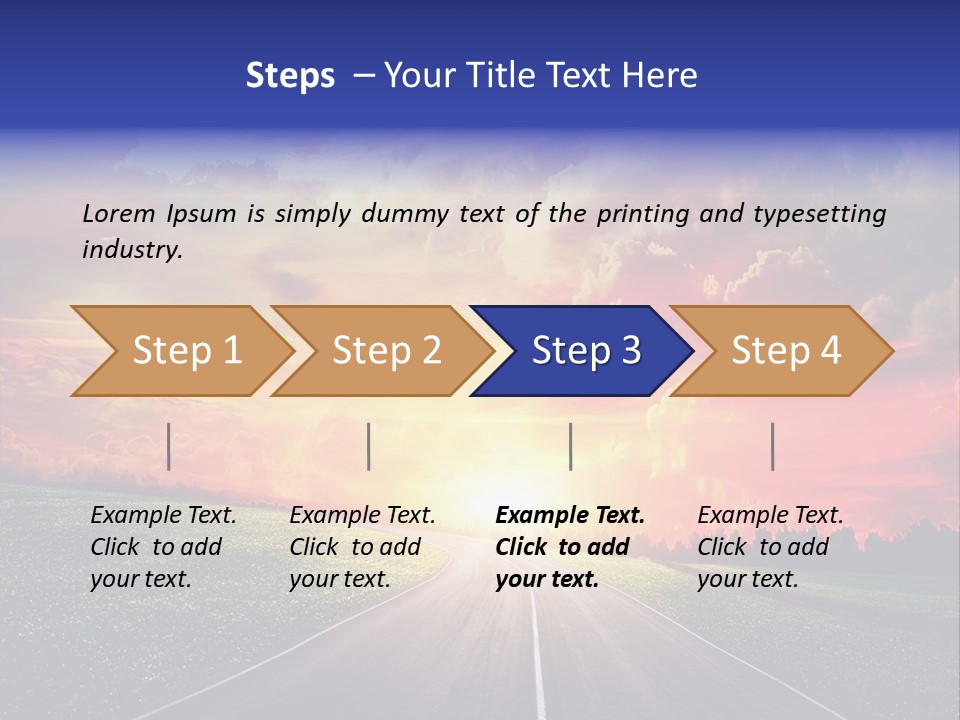 Sun Fast Day PowerPoint Template