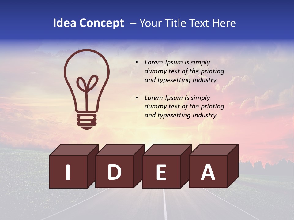 Sun Fast Day PowerPoint Template