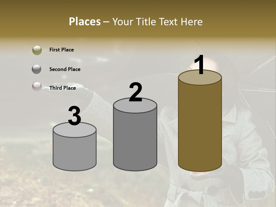 Green Nature Carrying PowerPoint Template