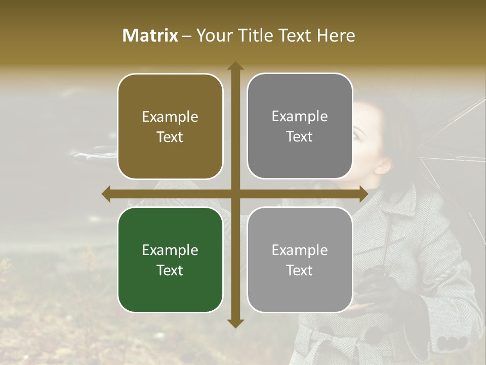 Green Nature Carrying PowerPoint Template