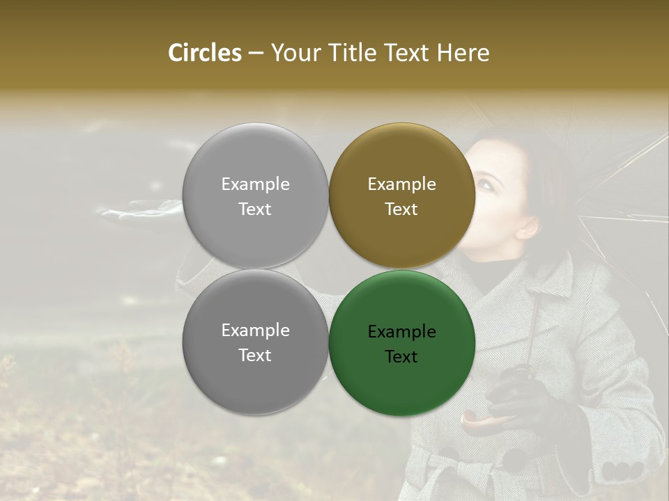 Green Nature Carrying PowerPoint Template