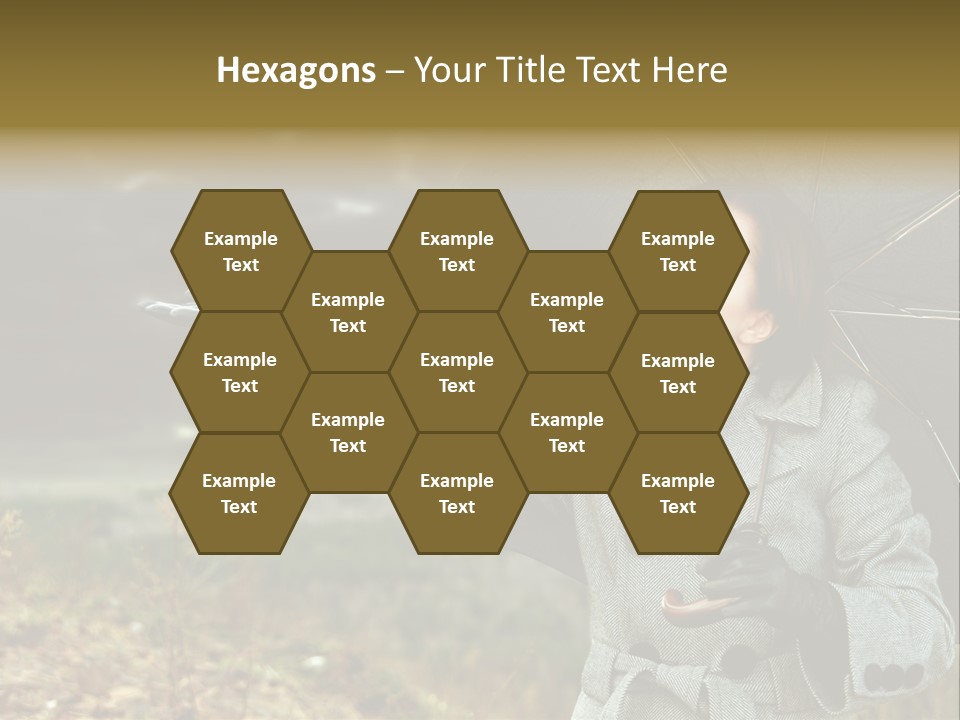 Green Nature Carrying PowerPoint Template