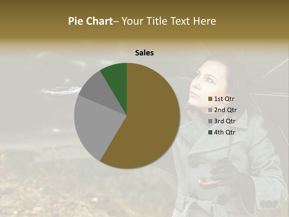 Green Nature Carrying PowerPoint Template