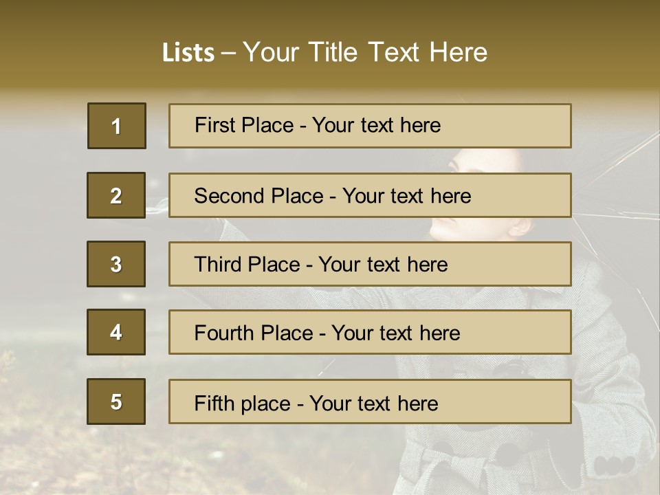 Green Nature Carrying PowerPoint Template
