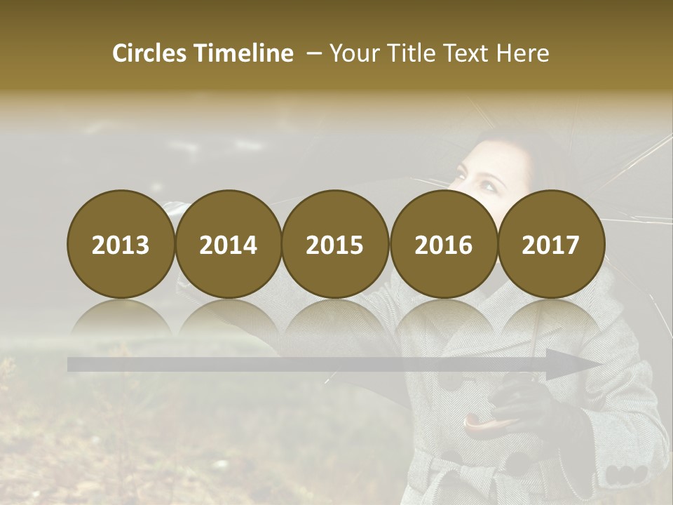 Green Nature Carrying PowerPoint Template