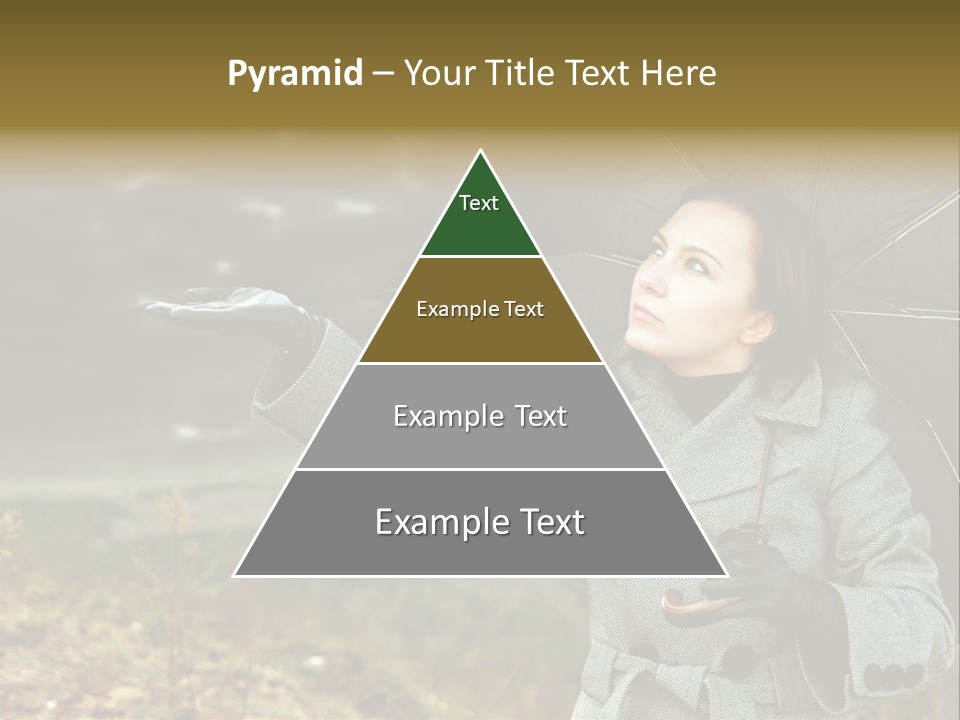 Green Nature Carrying PowerPoint Template