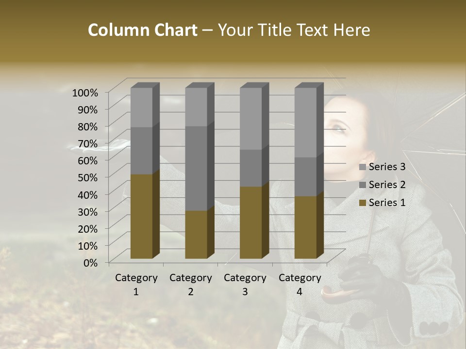 Green Nature Carrying PowerPoint Template
