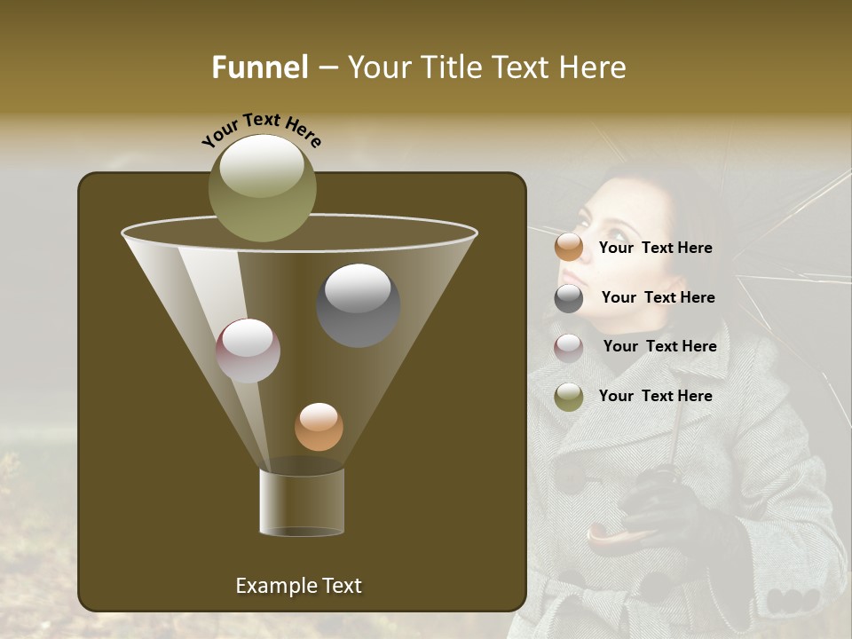 Green Nature Carrying PowerPoint Template