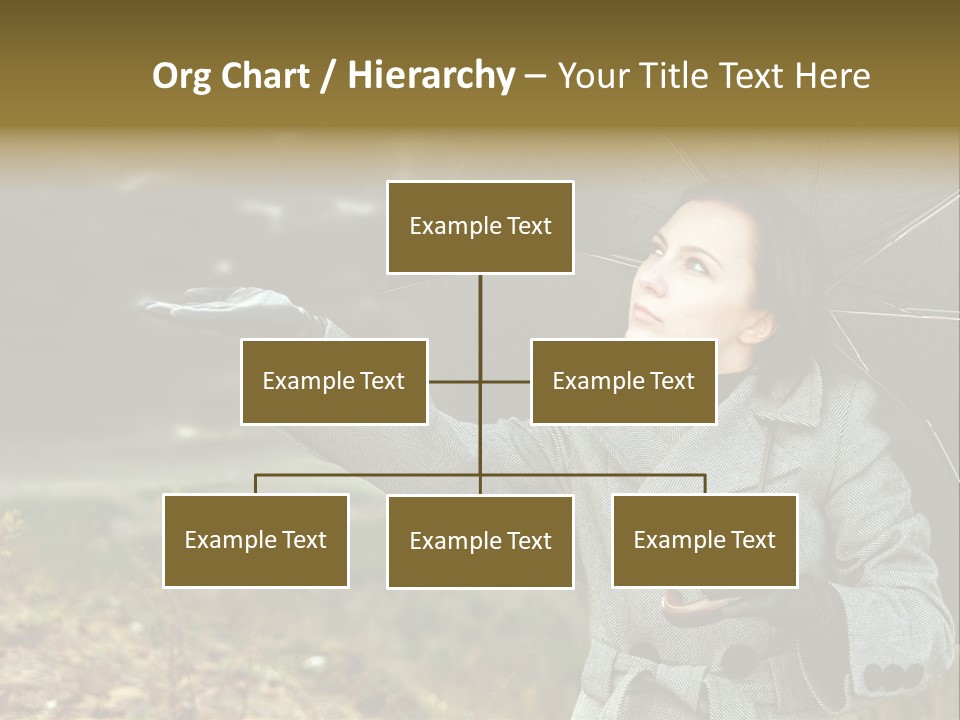 Green Nature Carrying PowerPoint Template