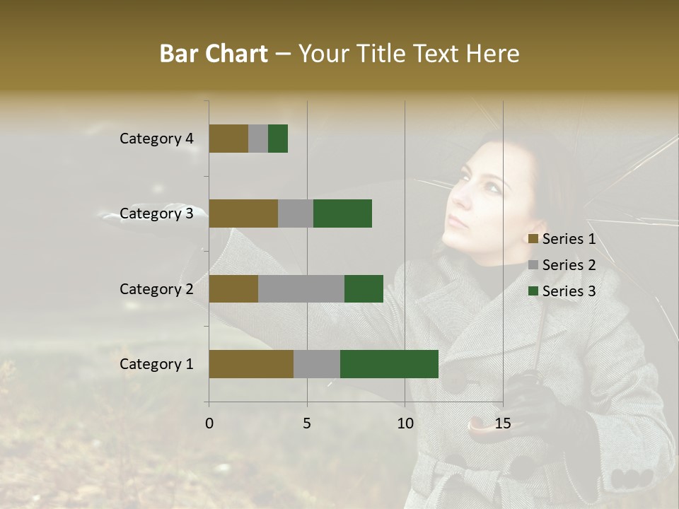 Green Nature Carrying PowerPoint Template