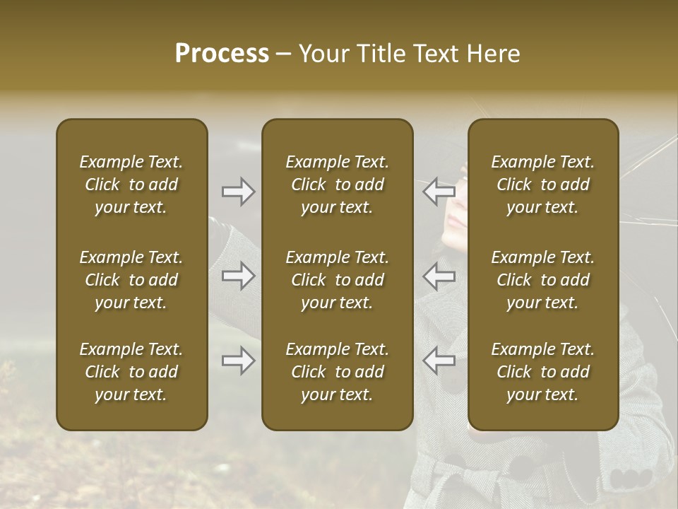 Green Nature Carrying PowerPoint Template