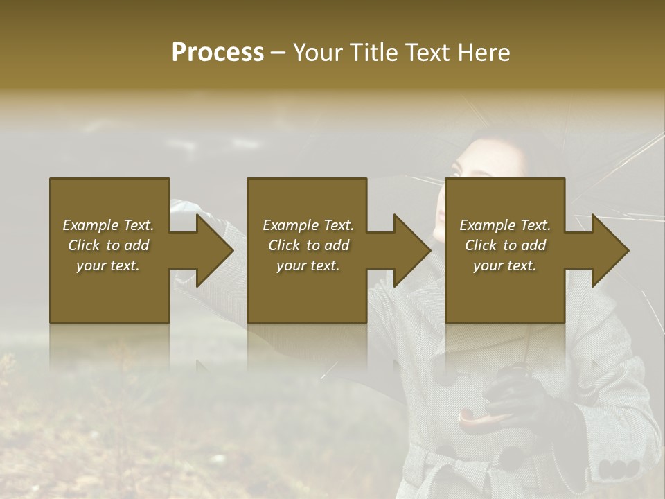 Green Nature Carrying PowerPoint Template