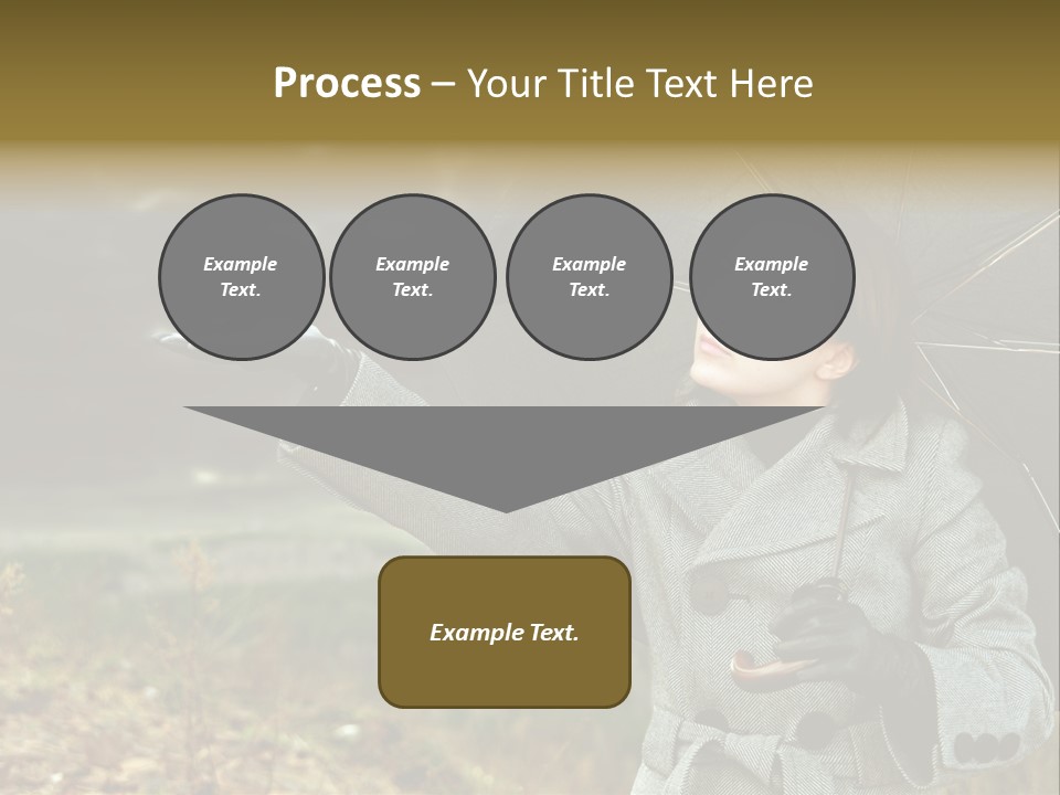 Green Nature Carrying PowerPoint Template