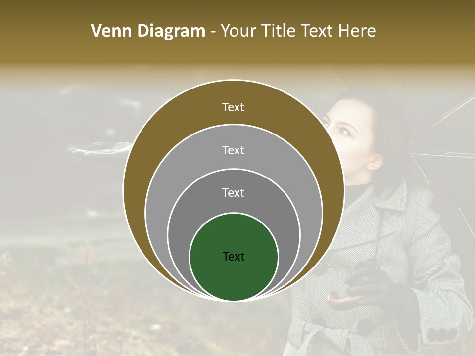 Green Nature Carrying PowerPoint Template