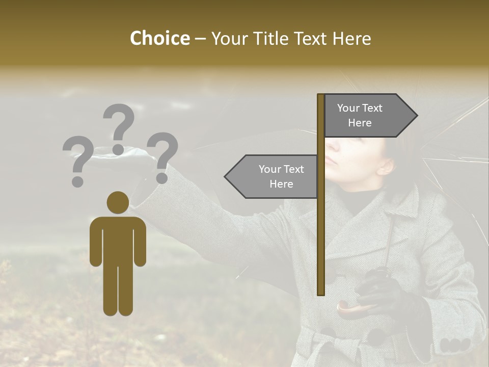 Green Nature Carrying PowerPoint Template