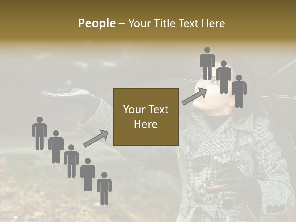 Green Nature Carrying PowerPoint Template