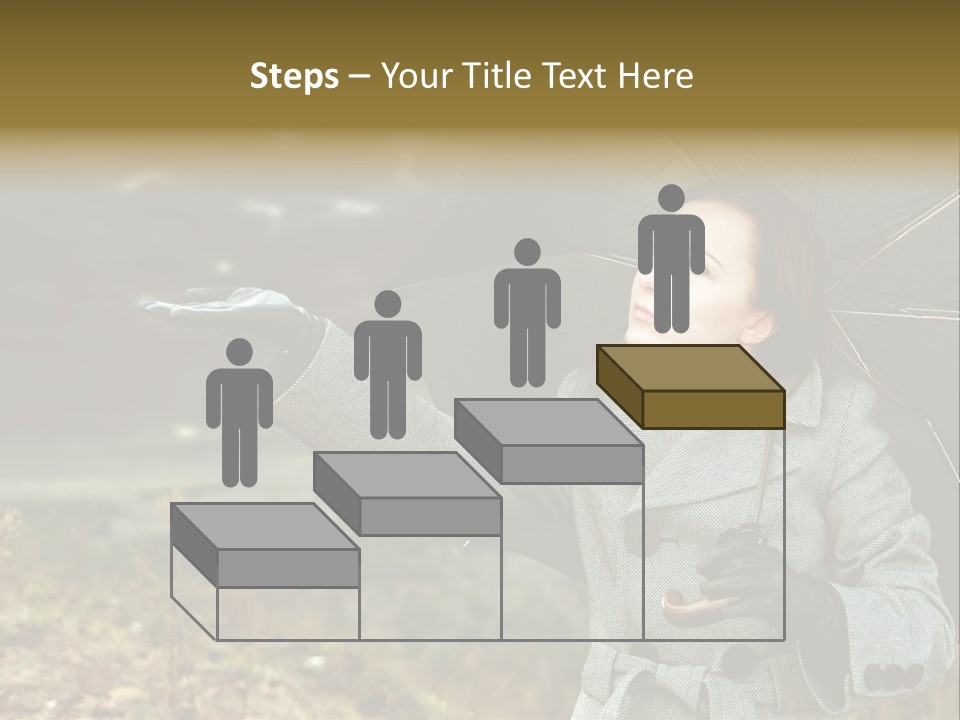 Green Nature Carrying PowerPoint Template